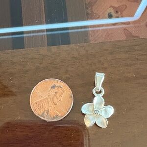 Liberty Silver Floral Pendant (ag 925)